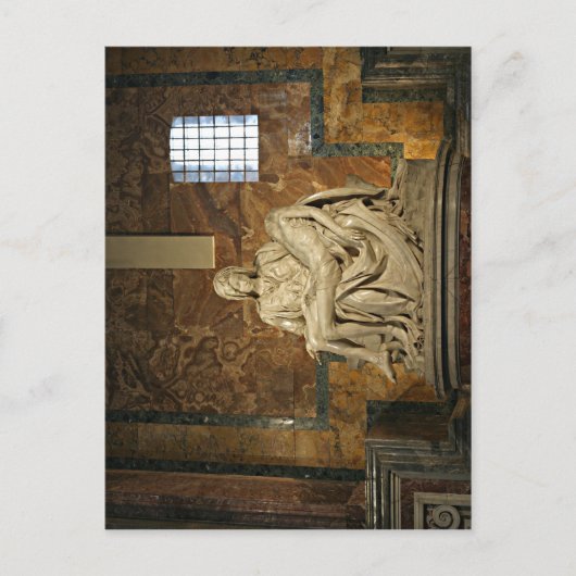 Zusammenfassung Beschreibung Michelangelo's Piet?  Postkarte (Vorderseite)