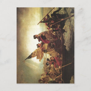 Zusammenfassung Beschreibung Washington Crossing t Postkarte