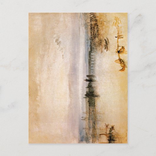 Zusammenfassung Beschreibung William Turner, Sketc Postkarte (Vorderseite)