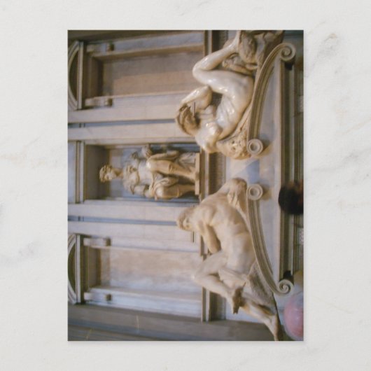 Zusammenfassung Cappelle Medicee (Medici Chapels)  Postkarte (Vorderseite)