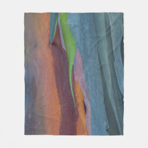 Zusammenfassung des Rainbow Gum Baumes Fleecedecke