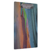 Zusammenfassung des Rainbow Gum Baumes Klemmbrett (Rechts)