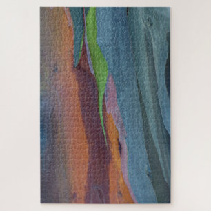 Zusammenfassung des Regenbogen-Gummibaums Puzzle