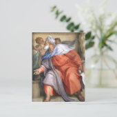 Zusammenfassung en:Ezekiel auf einer Sixtinischen Postkarte (Stehend Vorderseite)