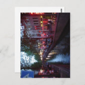 Zusammenfassung Espa?ol: Calle del barrio Rojo de Postkarte (Vorne/Hinten)