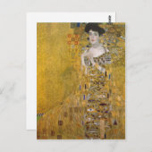 Zusammenfassung Gustav Klimt Catal: Retrat de l'Ad Postkarte (Vorne/Hinten)