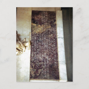 Zusammenfassung Italiano: Epitaffio Michelangelo B Postkarte