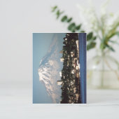 Zusammenfassung Mount Rainier über Tacoma, Washing Postkarte (Stehend Vorderseite)