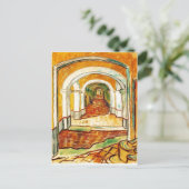 Zusammenfassung Vincent van Gogh - Korridor im Asy Postkarte (Stehend Vorderseite)