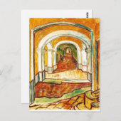 Zusammenfassung Vincent van Gogh - Korridor im Asy Postkarte (Vorne/Hinten)