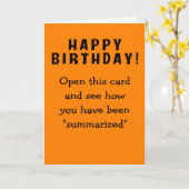 Zusammenfassung zum Geburtstag Karte (Gelbe Blume)