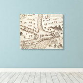 Zusammenfluss des Nigers Leinwanddruck (Insitu (Holzboden))