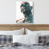 Zusammenfluss von David Zahn Leinwanddruck (Insitu (Schlafzimmer))