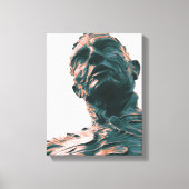 Zusammenfluss von David Zahn Leinwanddruck (Vorderseite)