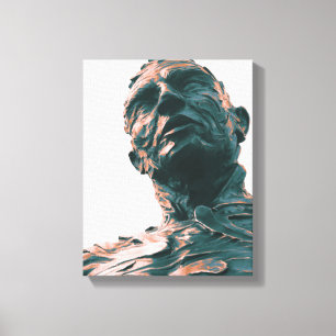 Zusammenfluss von David Zahn Leinwanddruck