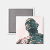 Zusammenfluss von David Zahn Magnet (Vorderseite/Rückseite)