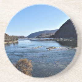 Zusammenfluss von Shenandoah und Potomac Getränkeuntersetzer