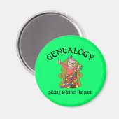 Zusammenführen der Vergangenheit Magnet (Vorderseite/Rückseite)