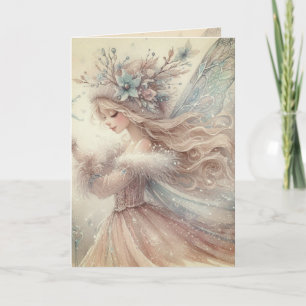 Zusammengefaltete Grußkarte Karte