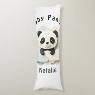 Zusammengefalteter Baby-Panda   Süße Origami  Seitenschläferkissen