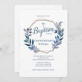 Zusammengeführt religiöse Einladungen (Vorne/Hinten)