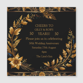 Zusammengehörigkeit und Liebe für 50 Jahre Magnetkarte