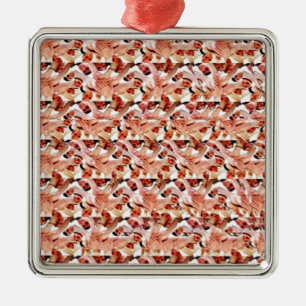 Zusammengehörigkeitstereogramm Ornament Aus Metall