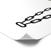 zusammengekettet poster (Ecke)