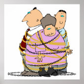 zusammengekettet poster (Vorne)