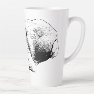 Zusammengesetzte Aura, sanfte Vorstellung Milchtasse