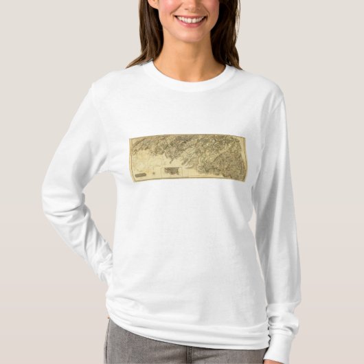 Zusammengesetzte Edinburgh-Grafschaft T-Shirt (Vorderseite)