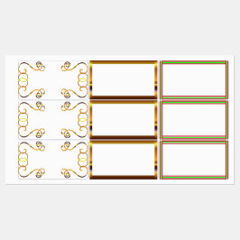 Zusammengesetzte Etiketten