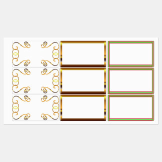 Zusammengesetzte Etiketten