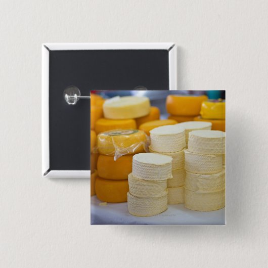 Zusammengesetzte Käse Button (Vorne & Hinten)