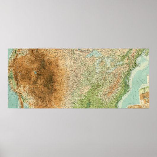 Zusammengesetzte Staaten Poster (Vorne)