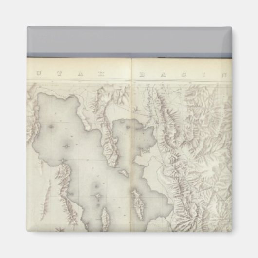 Zusammengesetzte topografische Karten IV Magnet (Vorne)
