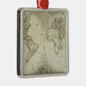 Zusammengesetzte Welt oder terraqueous Kugel Ornament Aus Metall (Rechts)