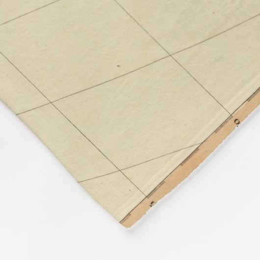 Zusammengesetztes Afrika Fleecedecke (Ecke)