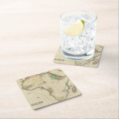 Zusammengesetztes Afrika Rechteckiger Pappuntersetzer (Vor Ort)