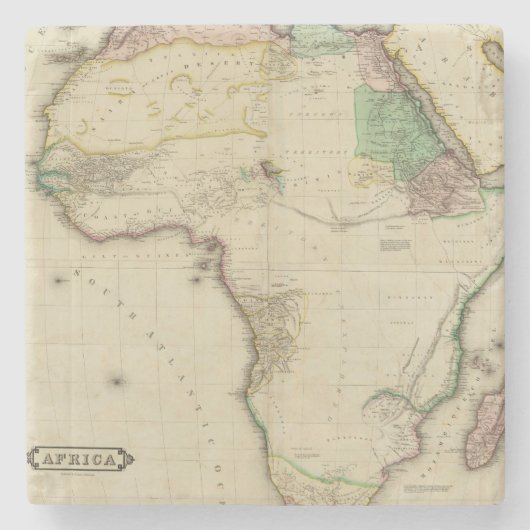 Zusammengesetztes Afrika Steinuntersetzer (Vorderseite)
