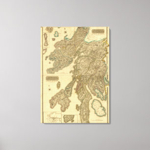 Zusammengesetztes Argyllshire Leinwanddruck