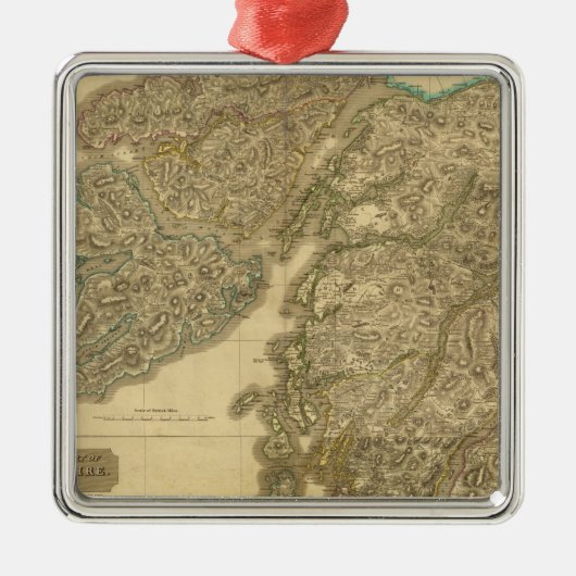 Zusammengesetztes Argyllshire Silbernes Ornament (Vorne)