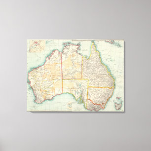 Zusammengesetztes Australien Leinwanddruck