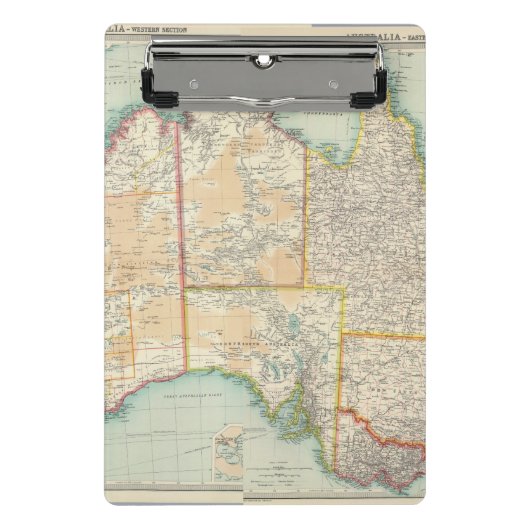Zusammengesetztes Australien Mini Klemmbrett (Vorderseite)