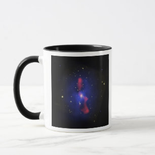 Zusammengesetztes Bild einer Galaxiegruppe Tasse