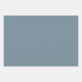 Zusammengesetztes blaues Umschlagpapier - Flachbla Geschenkpapier Set (Vorderseite 3)