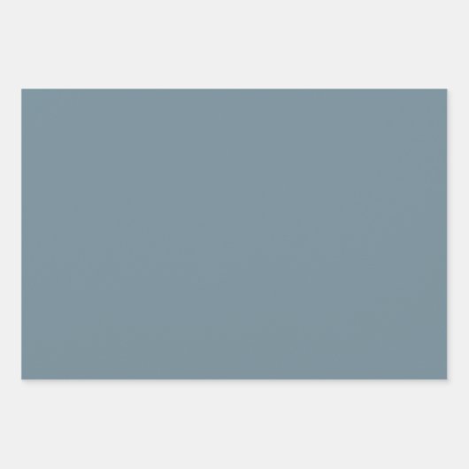 Zusammengesetztes blaues Umschlagpapier - Flachbla Geschenkpapier Set (Vorderseite 3)