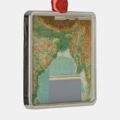 Zusammengesetztes Indien Silbernes Ornament (Rechts)