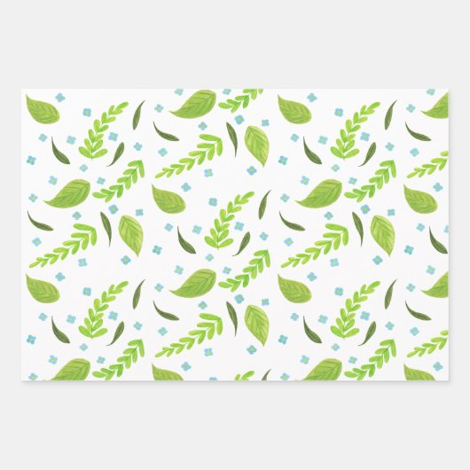 Zusammengesetztes Packpapier Geschenkpapier Set (Vorderseite)