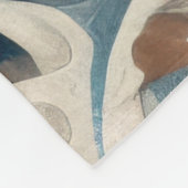 Zusammengestelltes abstraktes Design Fleecedecke (Ecke)